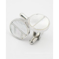 Moda Tornillo Cap Design 316L Stainless Steel Cufflink